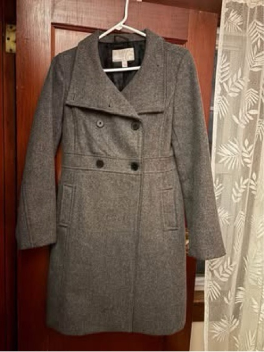 Wool Women's Peacoat - Size Small